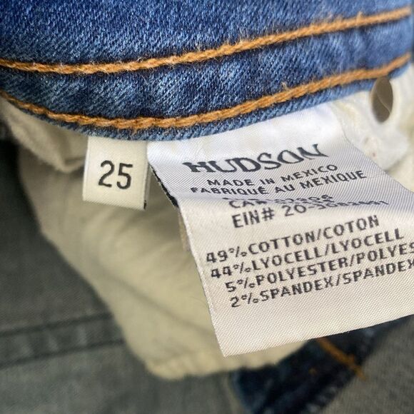 HUDSON cuffed stretch jean shorts - Picture 8 of 8